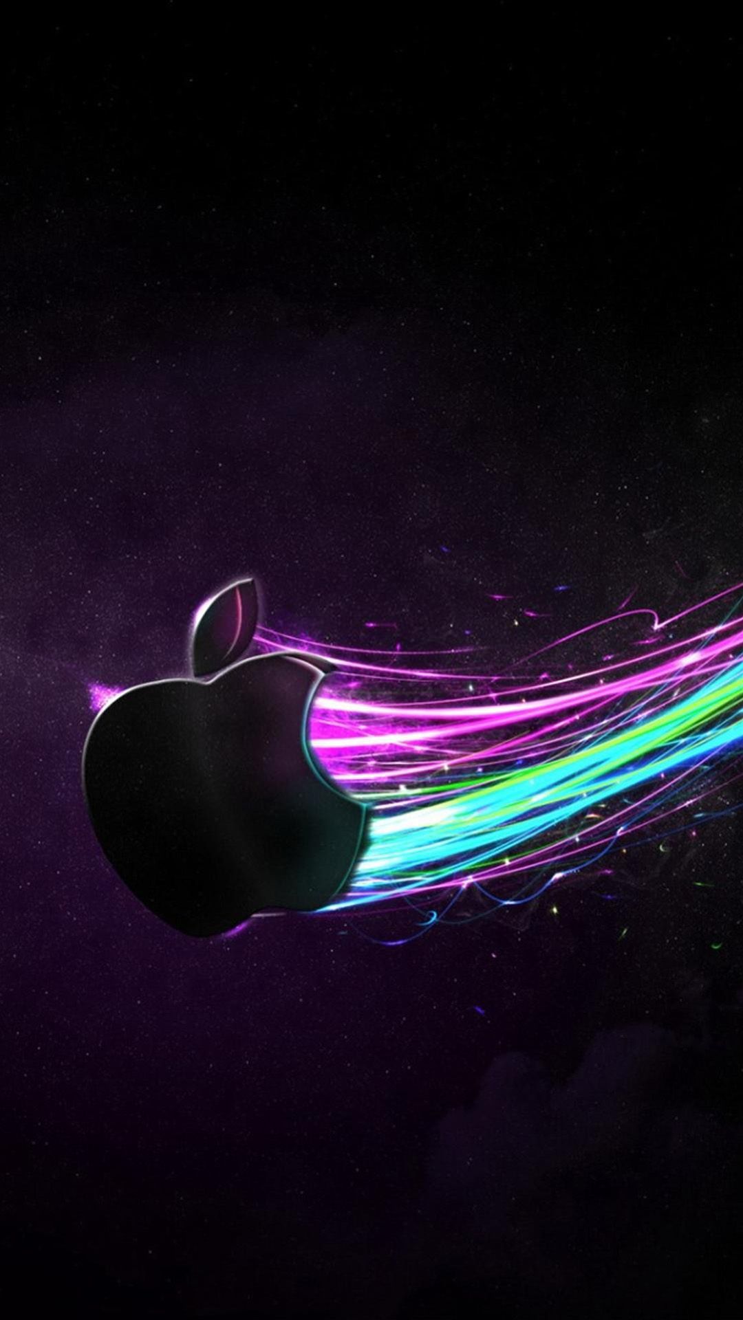 Apple Galaxy Background