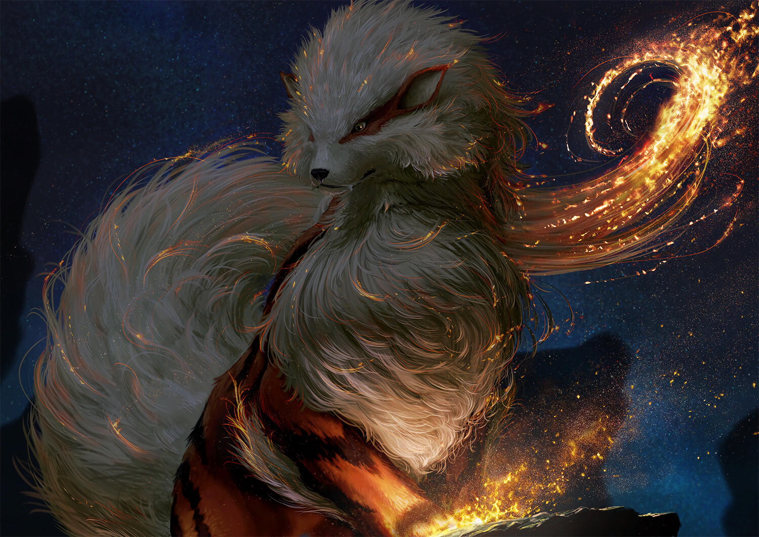 Arcanine Background