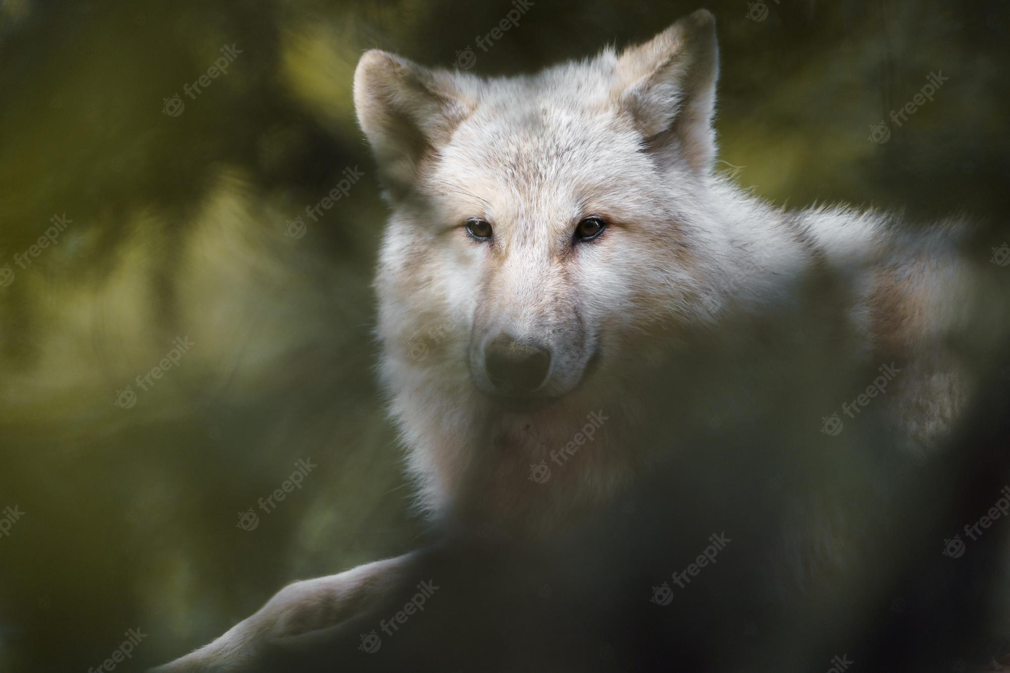 Arctic Wolf Background
