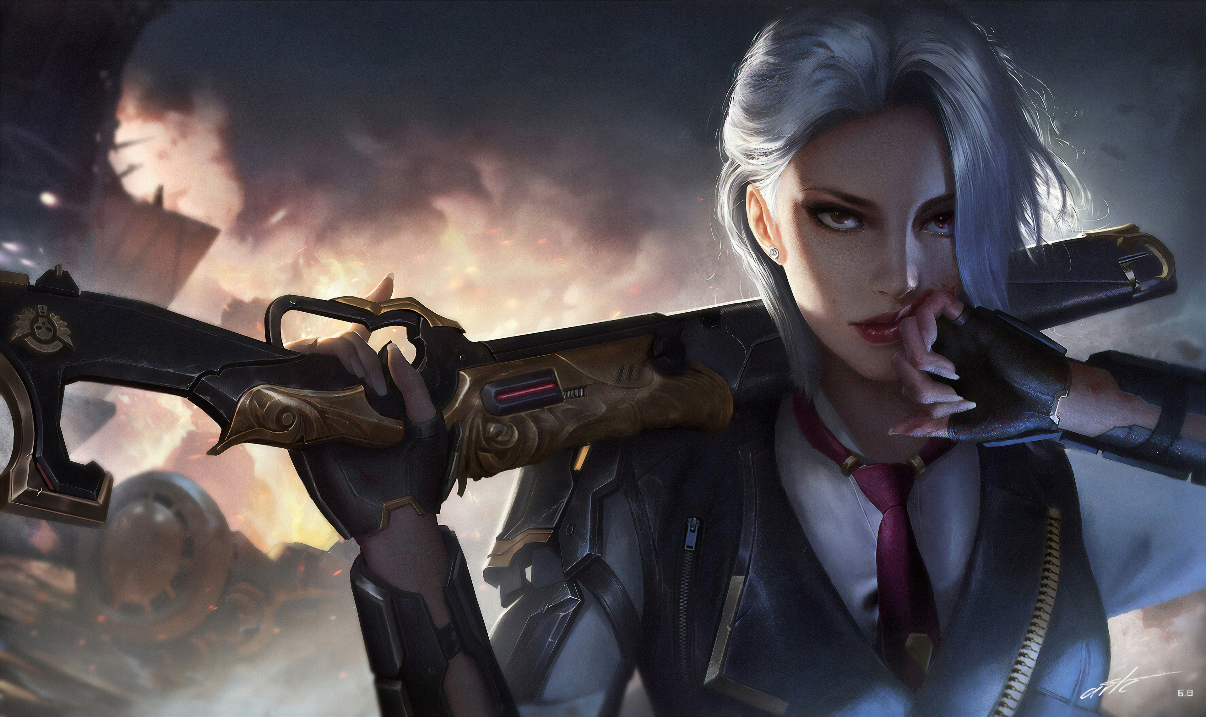 Ashe Background