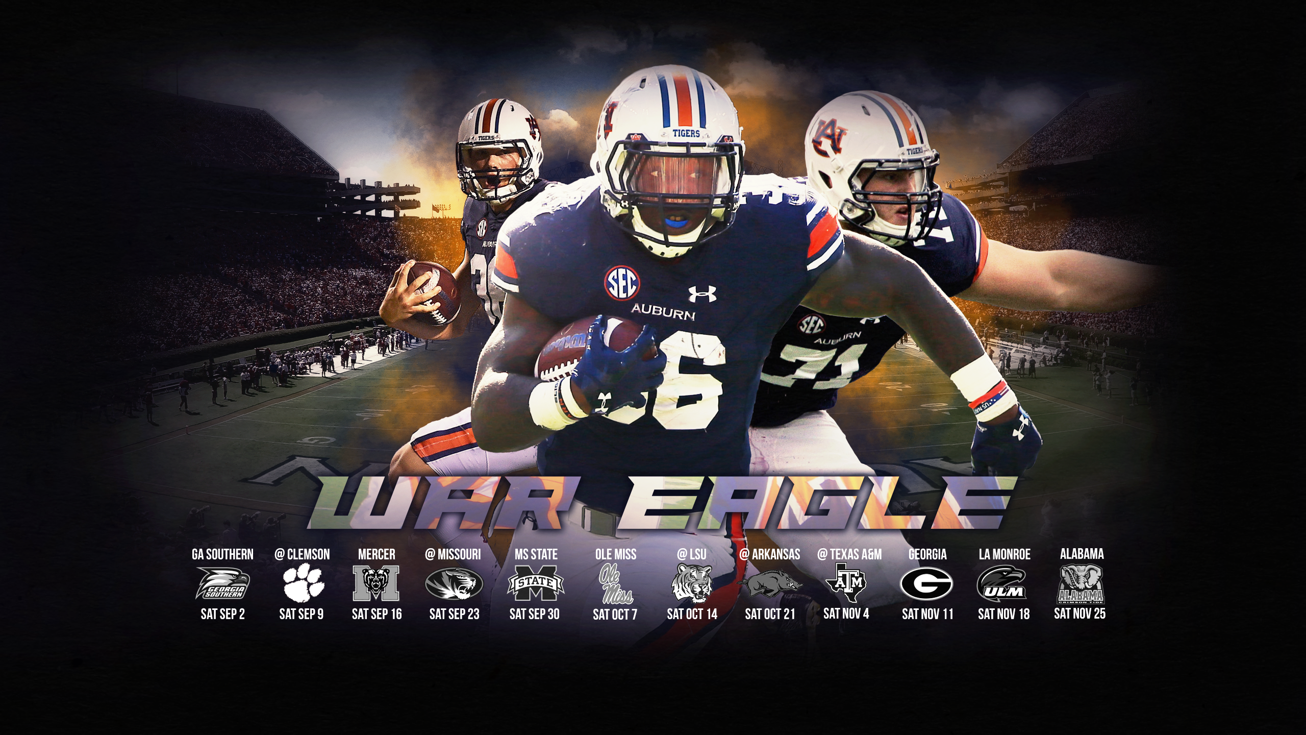 Auburn Tigers Background