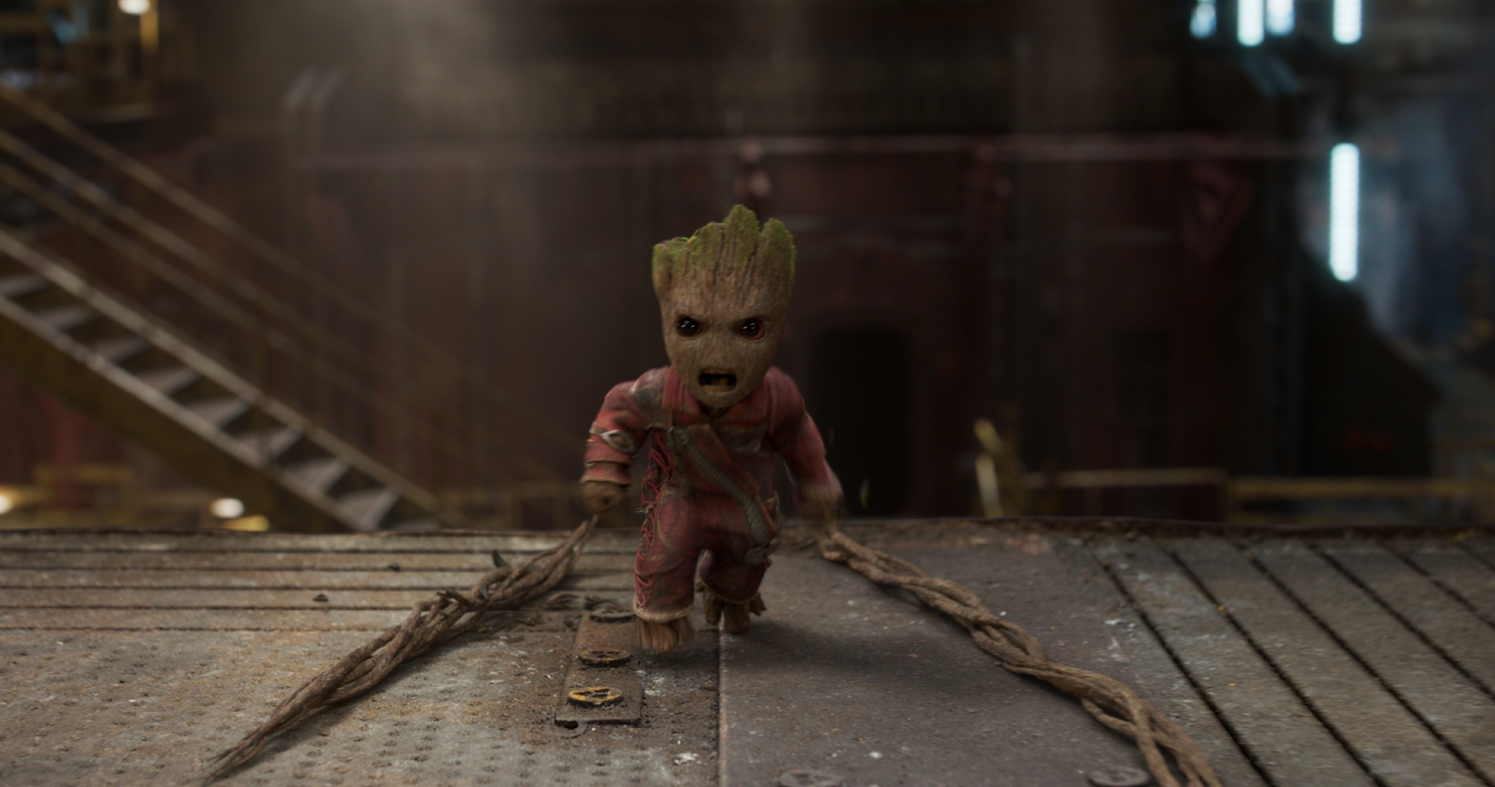 Baby Groot Desktop Background