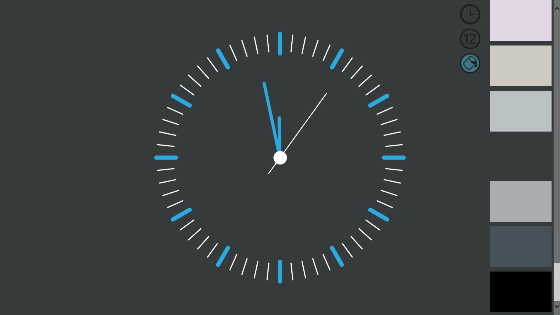 Background Clock