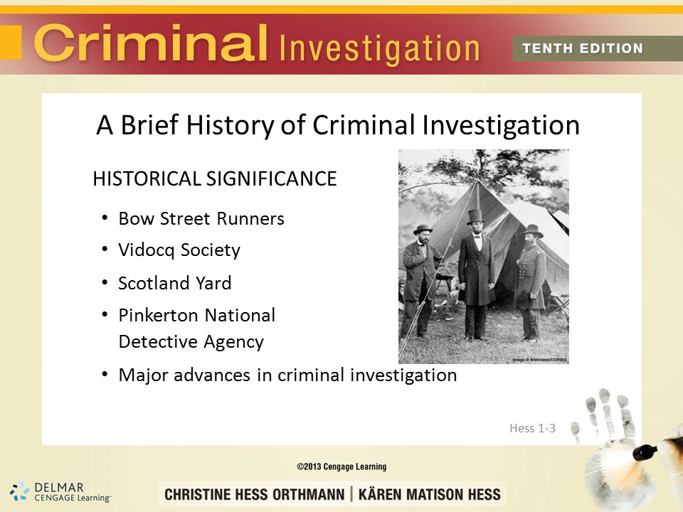 Background Criminal Investigation