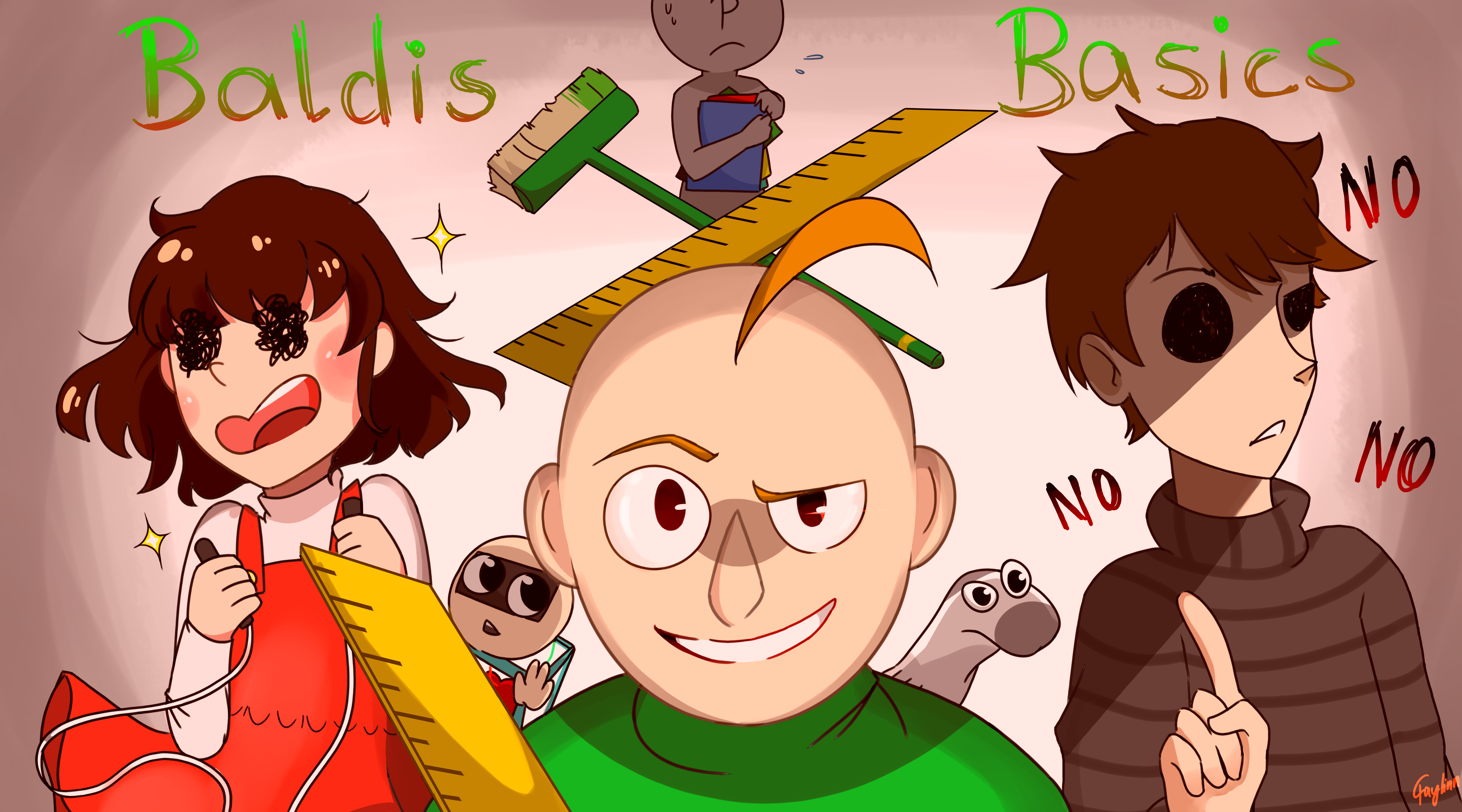 Baldi'S Basics Background