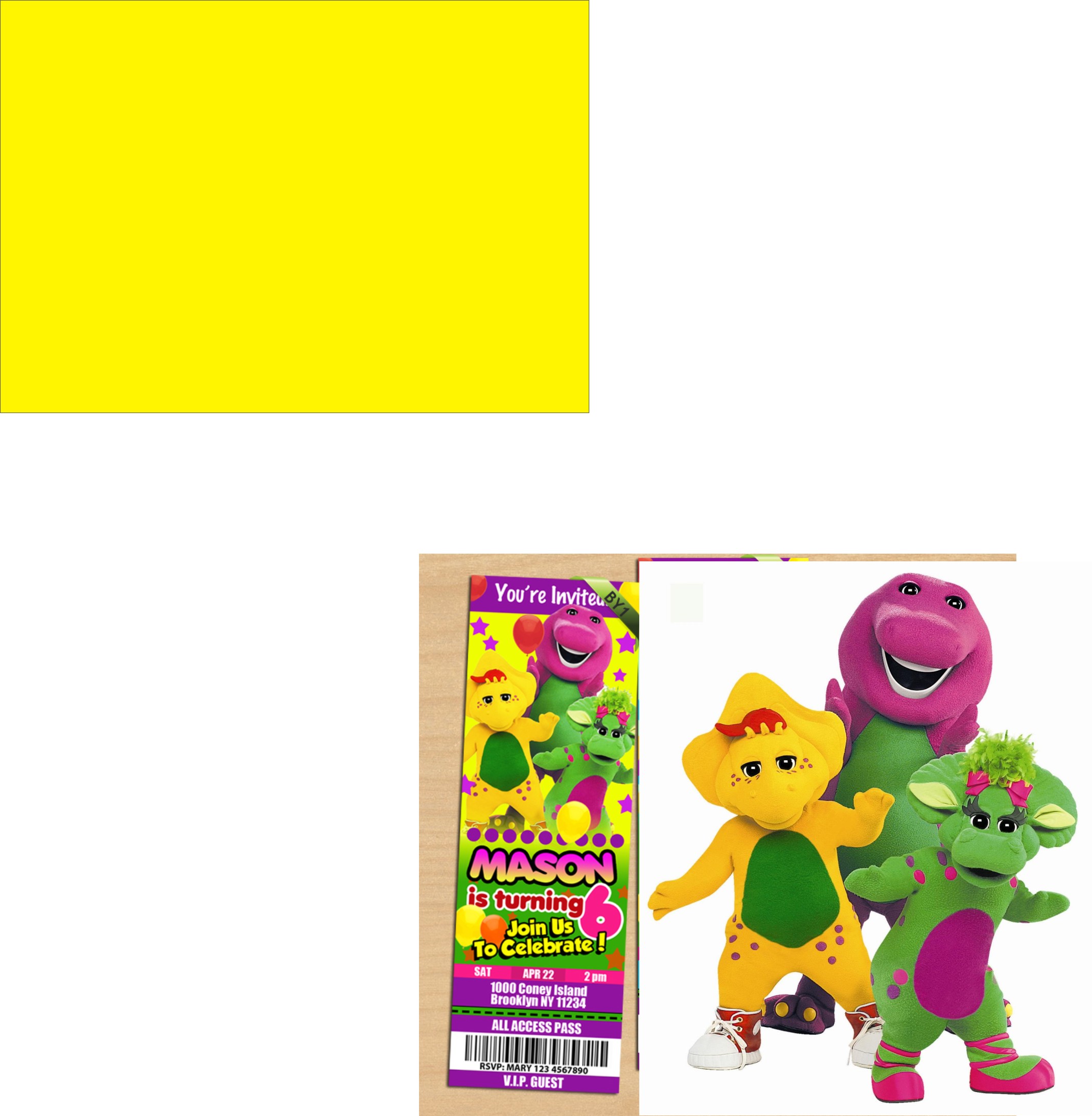 Barney Background