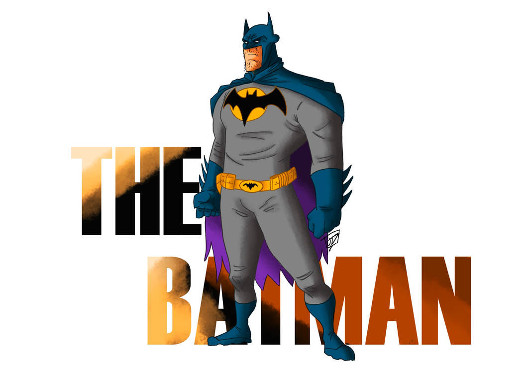 Batman White Background