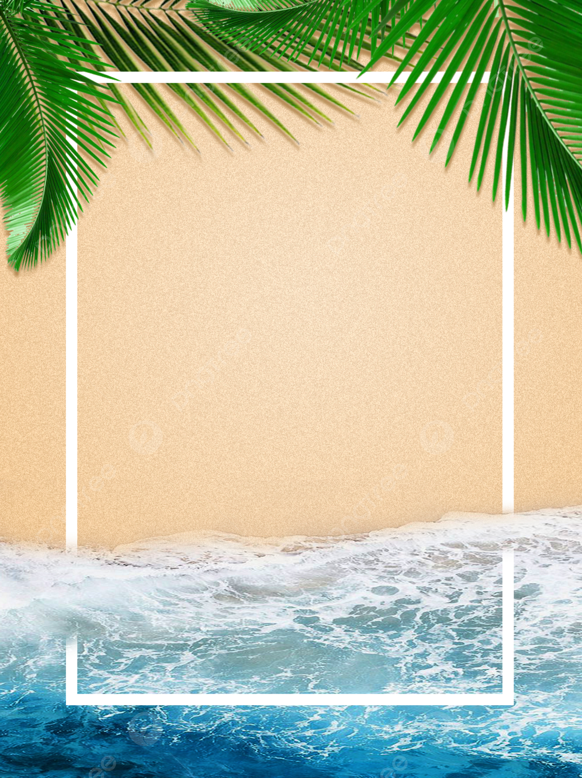 Beach Ocean Background