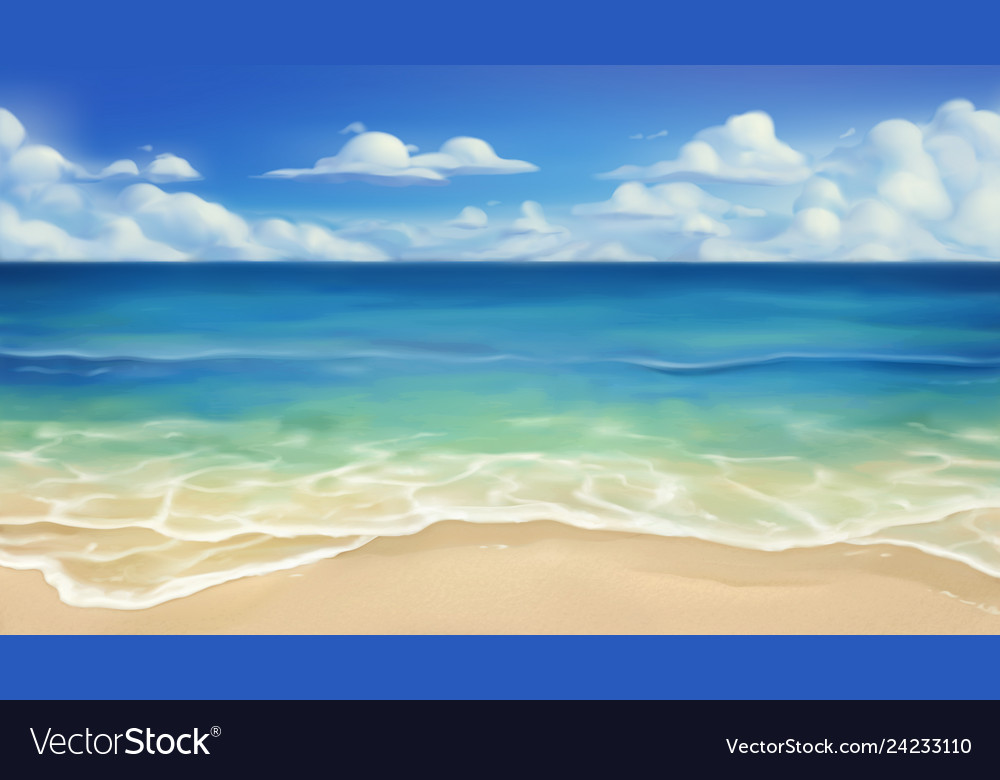 Beach Ocean Background