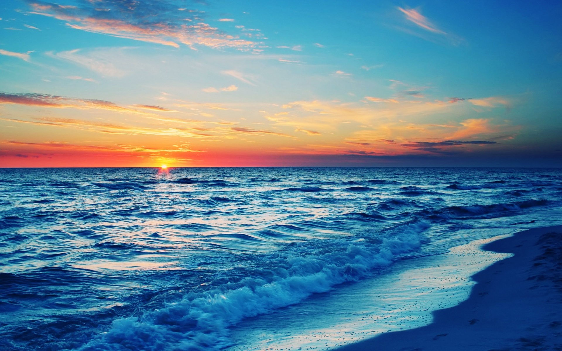 Beach Ocean Background