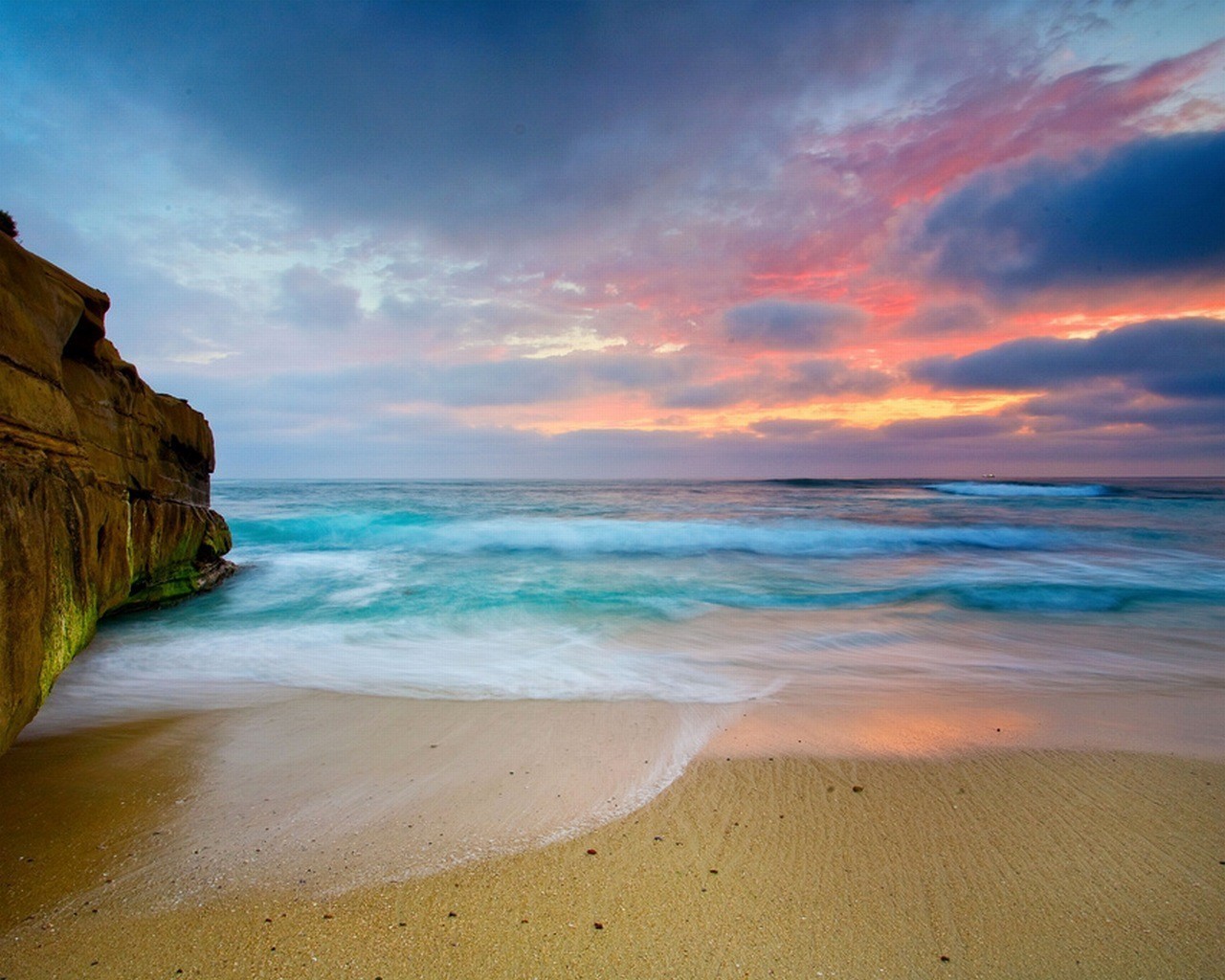 Beach Ocean Background