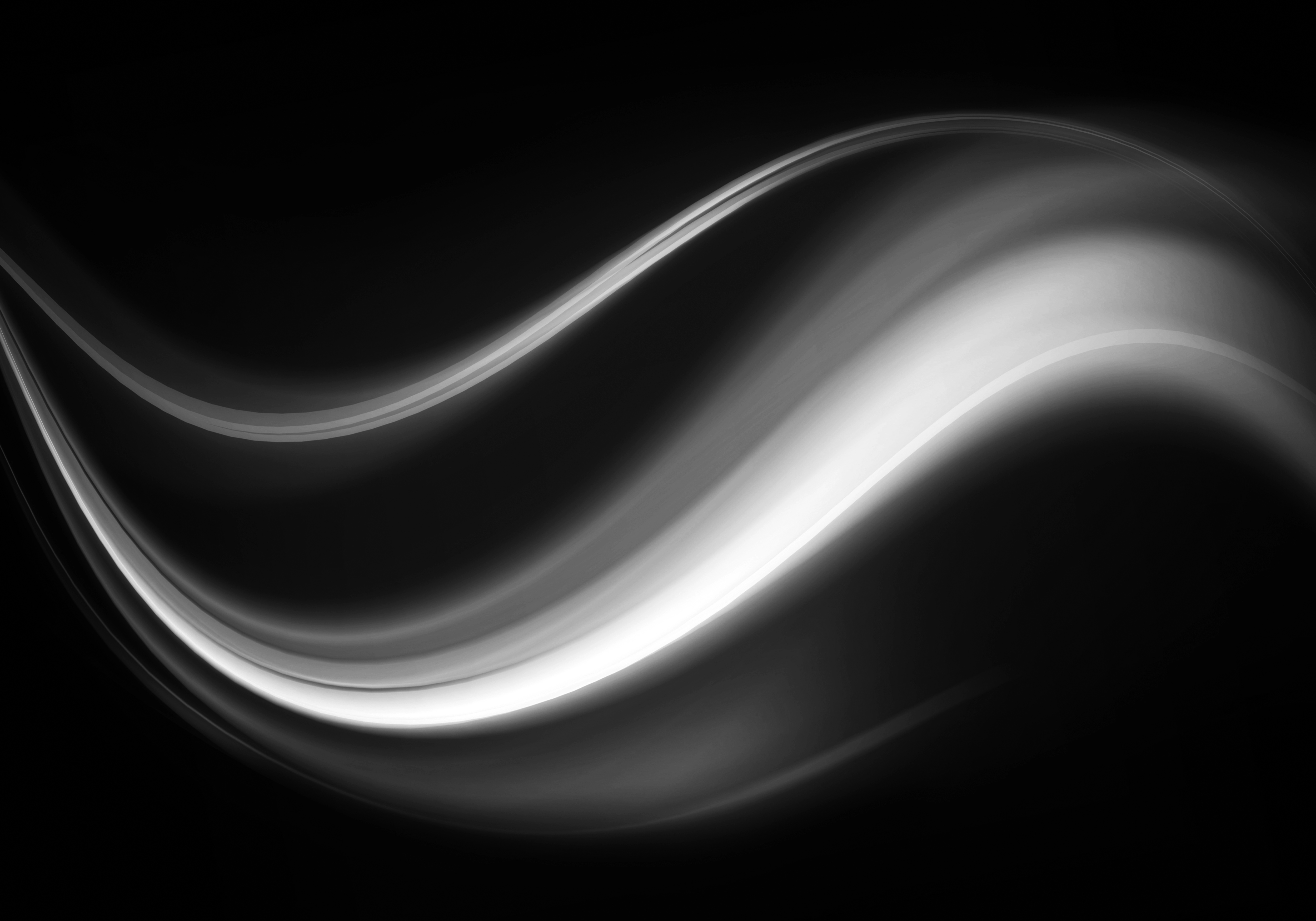 Black And White Swirl Background