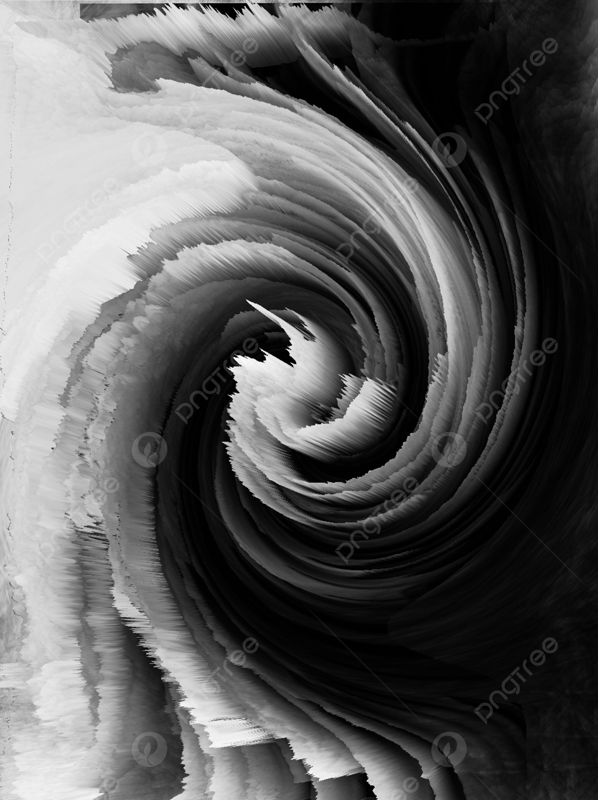 Black And White Swirl Background