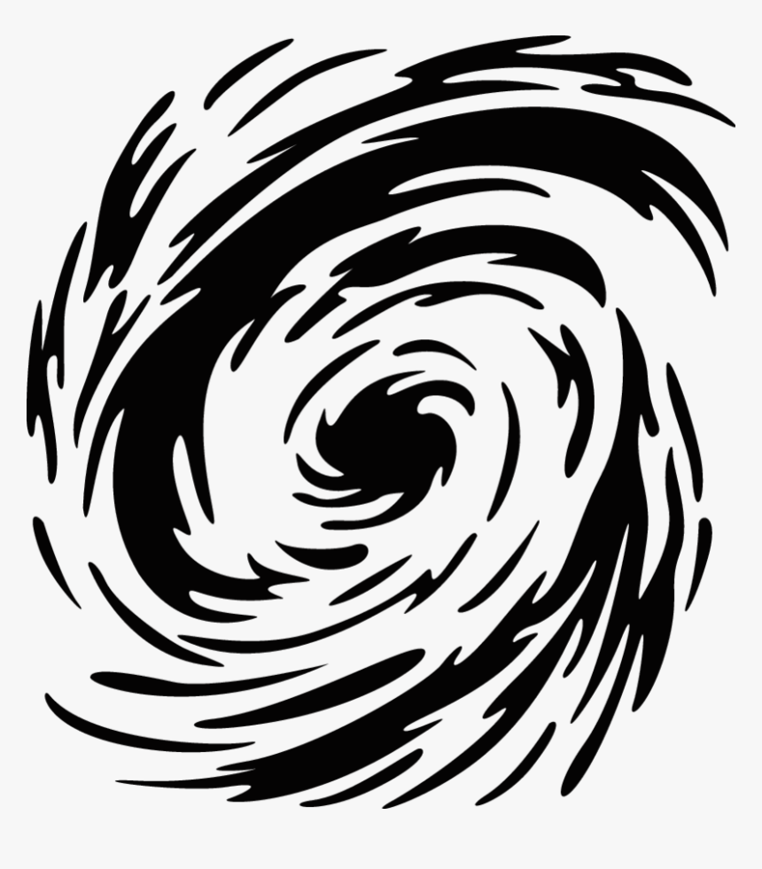 Black And White Swirl Background