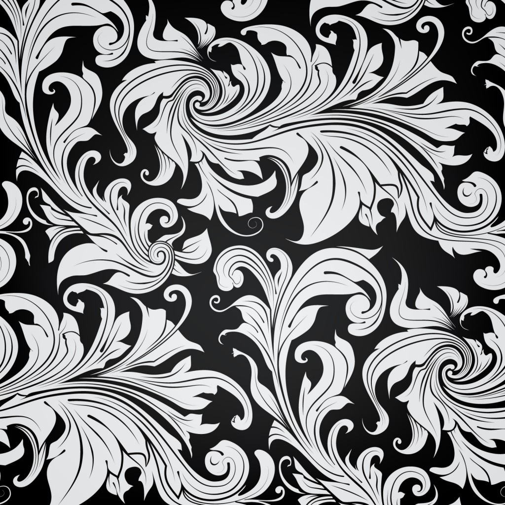 Black And White Vintage Background