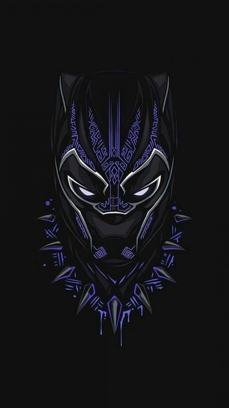 Black Panther Phone Background