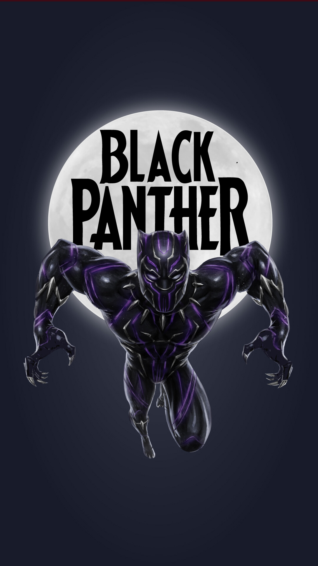 Black Panther Phone Background