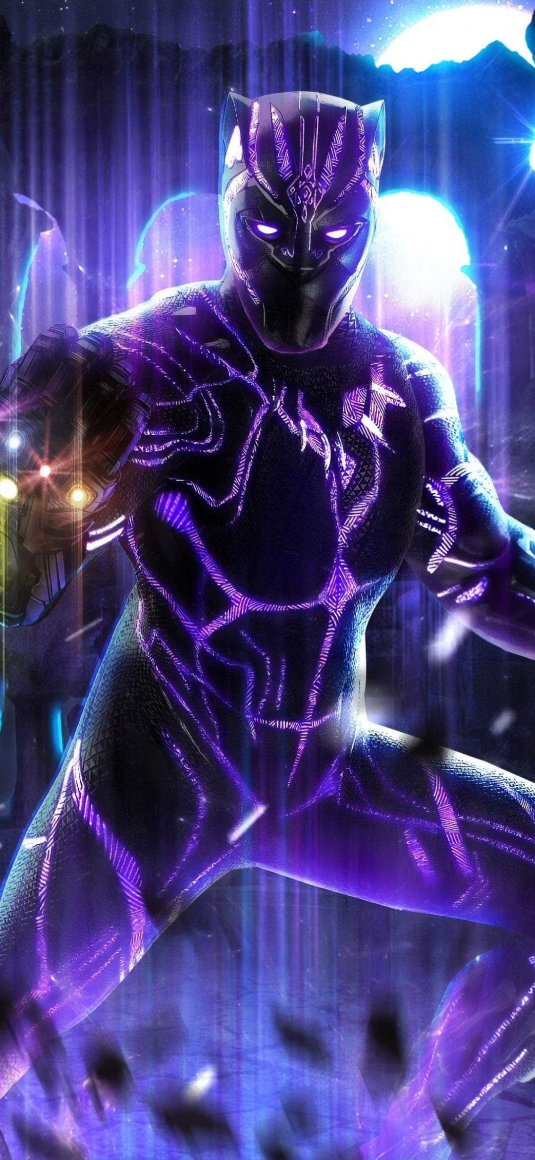 Black Panther Phone Background