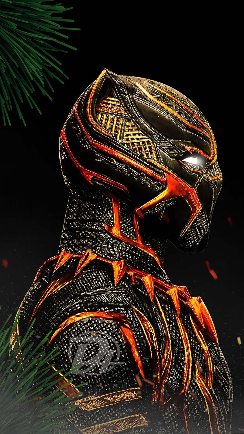 Black Panther Phone Background