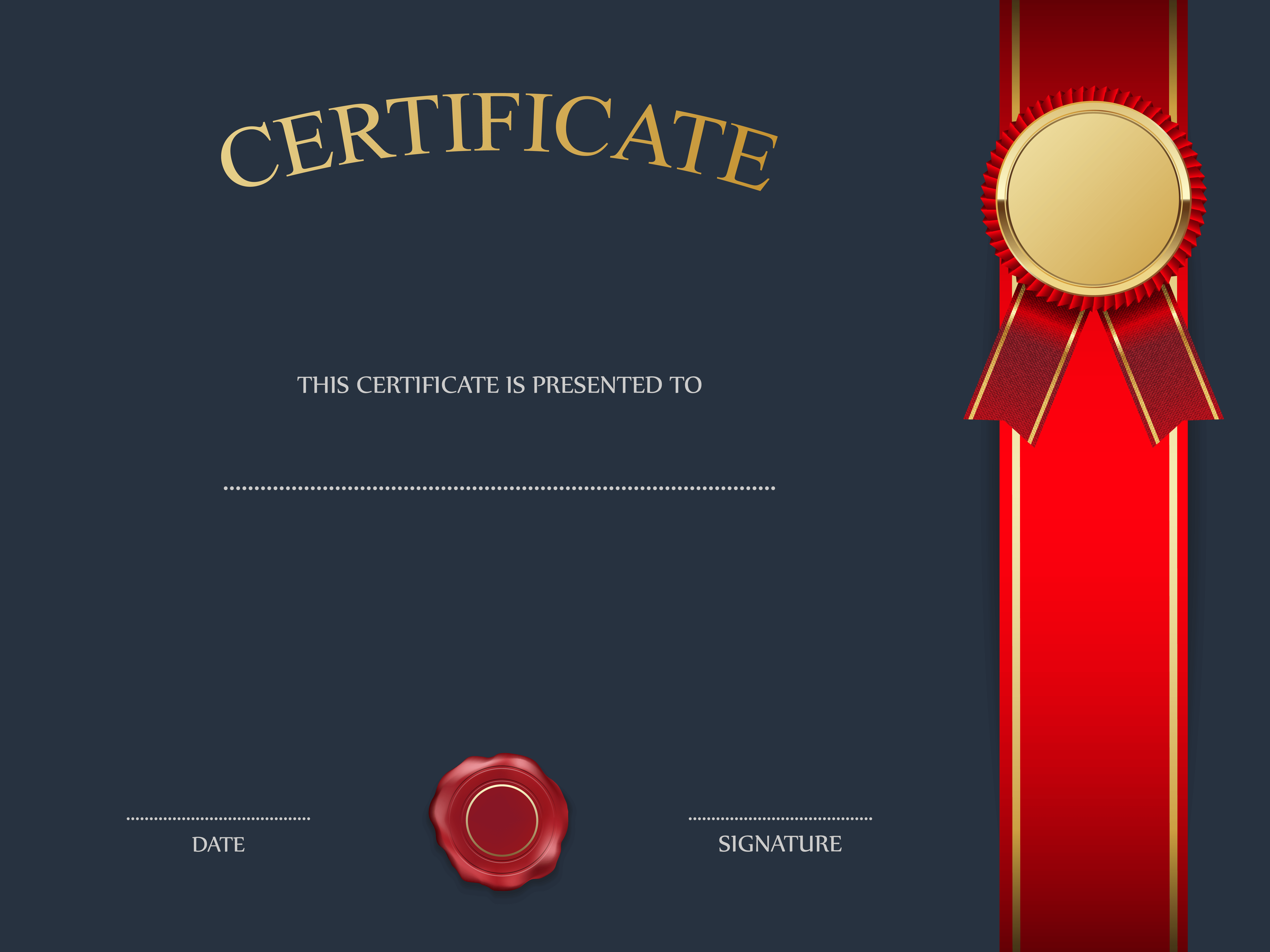 Blank Certificate Design Background Hd