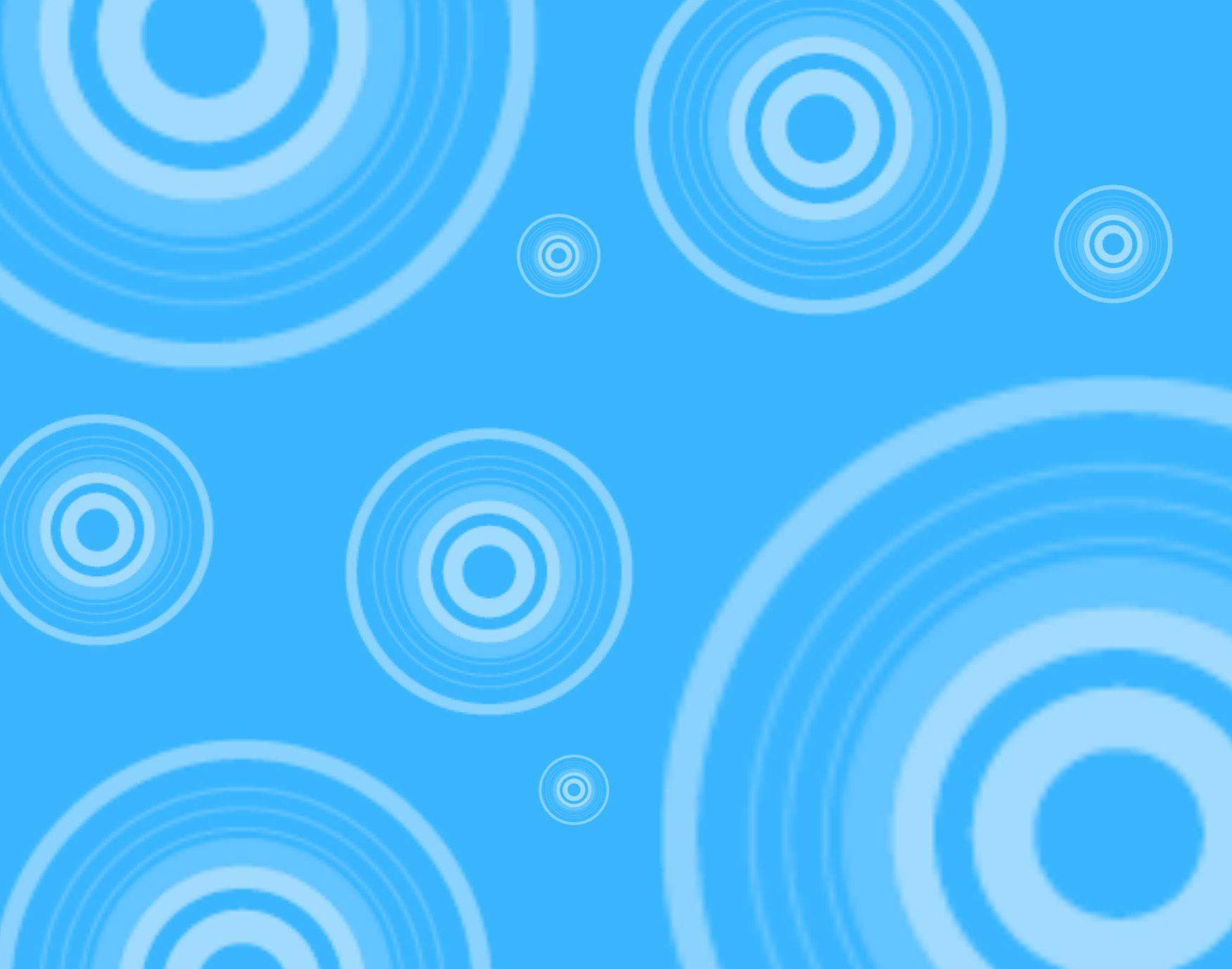 Blue Circles Background