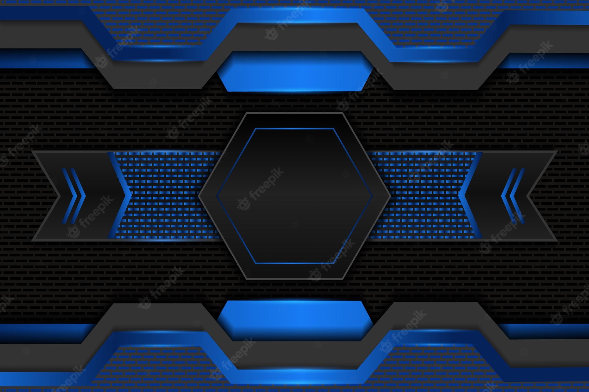 Blue Gaming Background