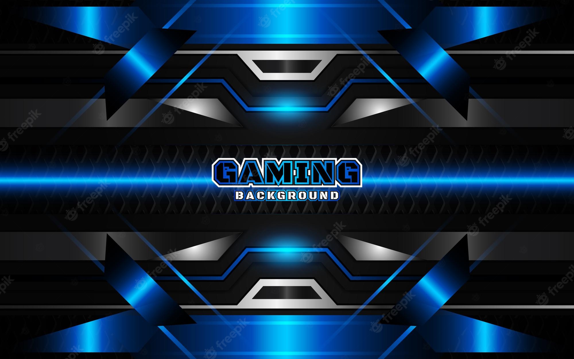 Blue Gaming Background