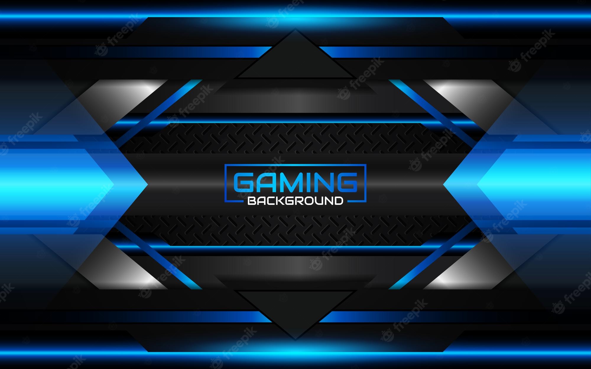 Blue Gaming Background