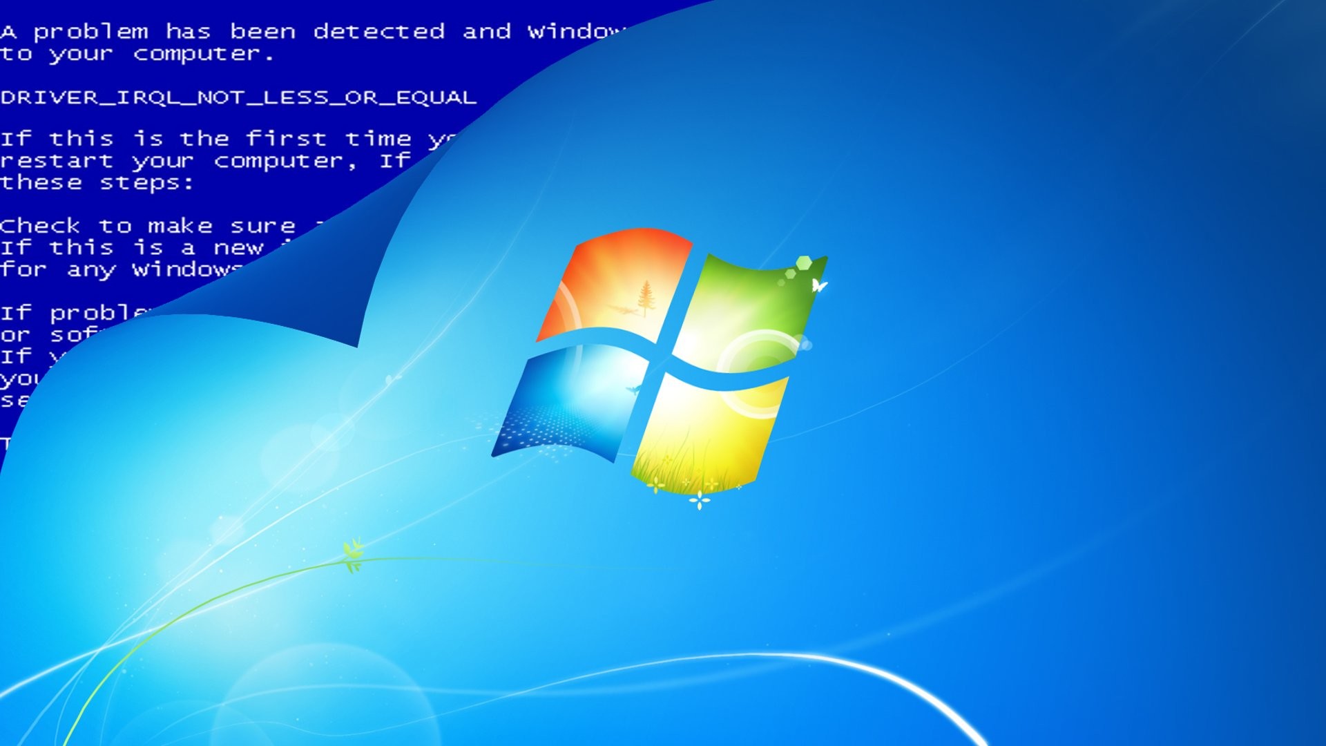 Blue Screen Background