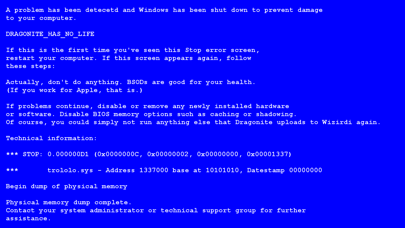 Blue Screen Background