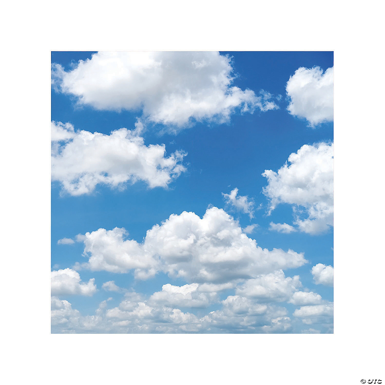 Blue Sky With Clouds Background