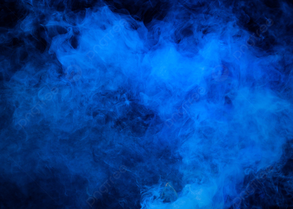 Blue Smoke Background