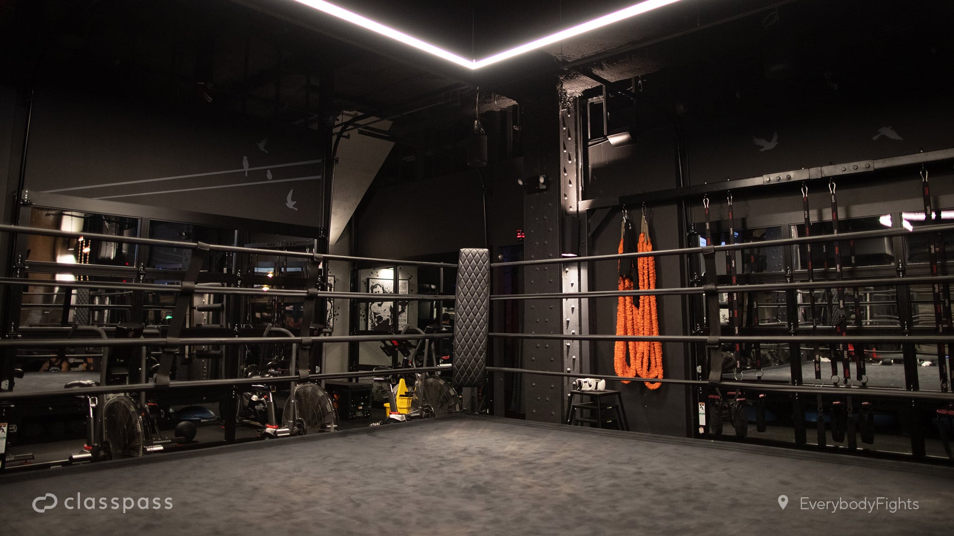 Boxing Gym Background