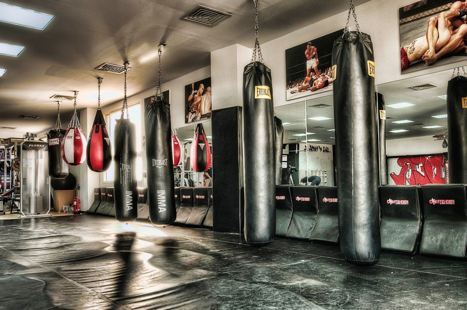 Boxing Gym Background