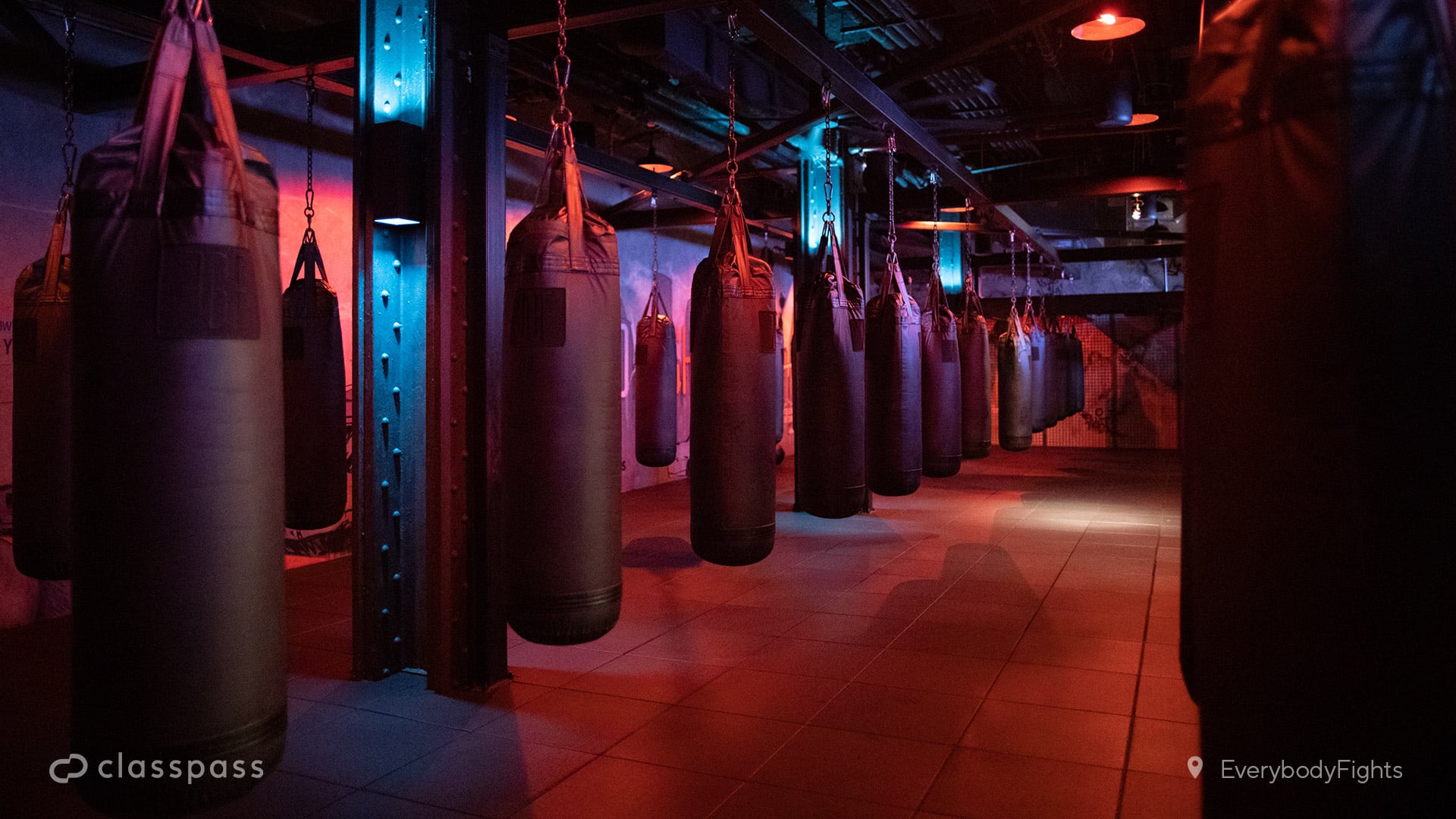 Boxing Gym Background