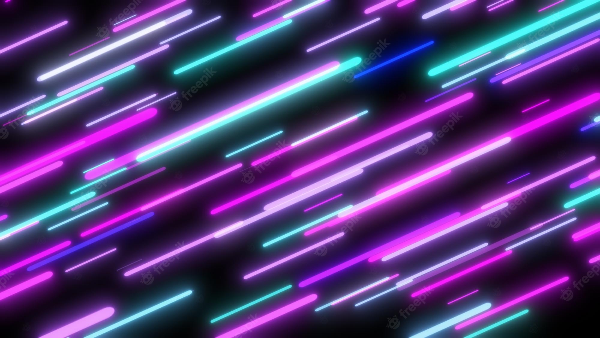 Bright Neon Backgrounds