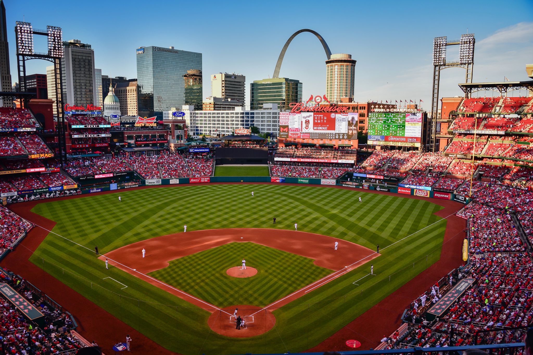 Busch Stadium Background