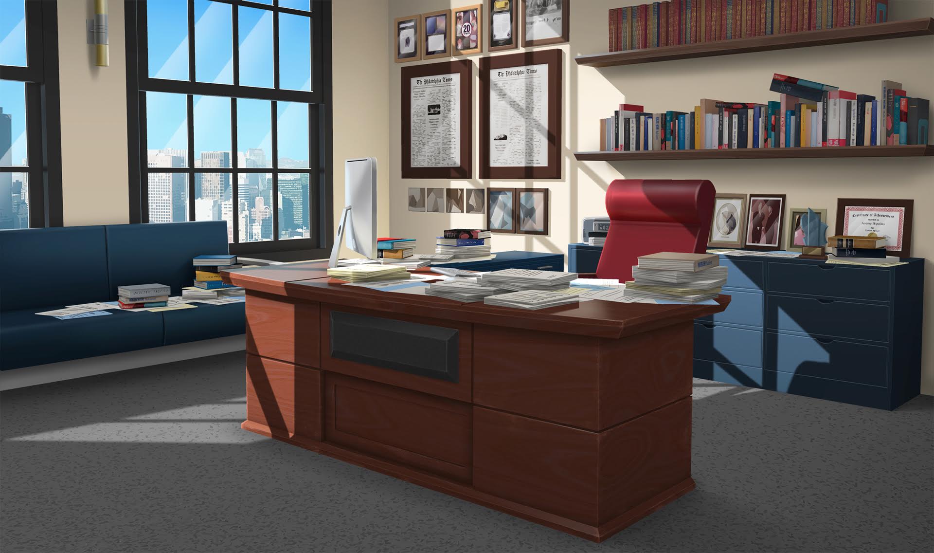 Business Office Background