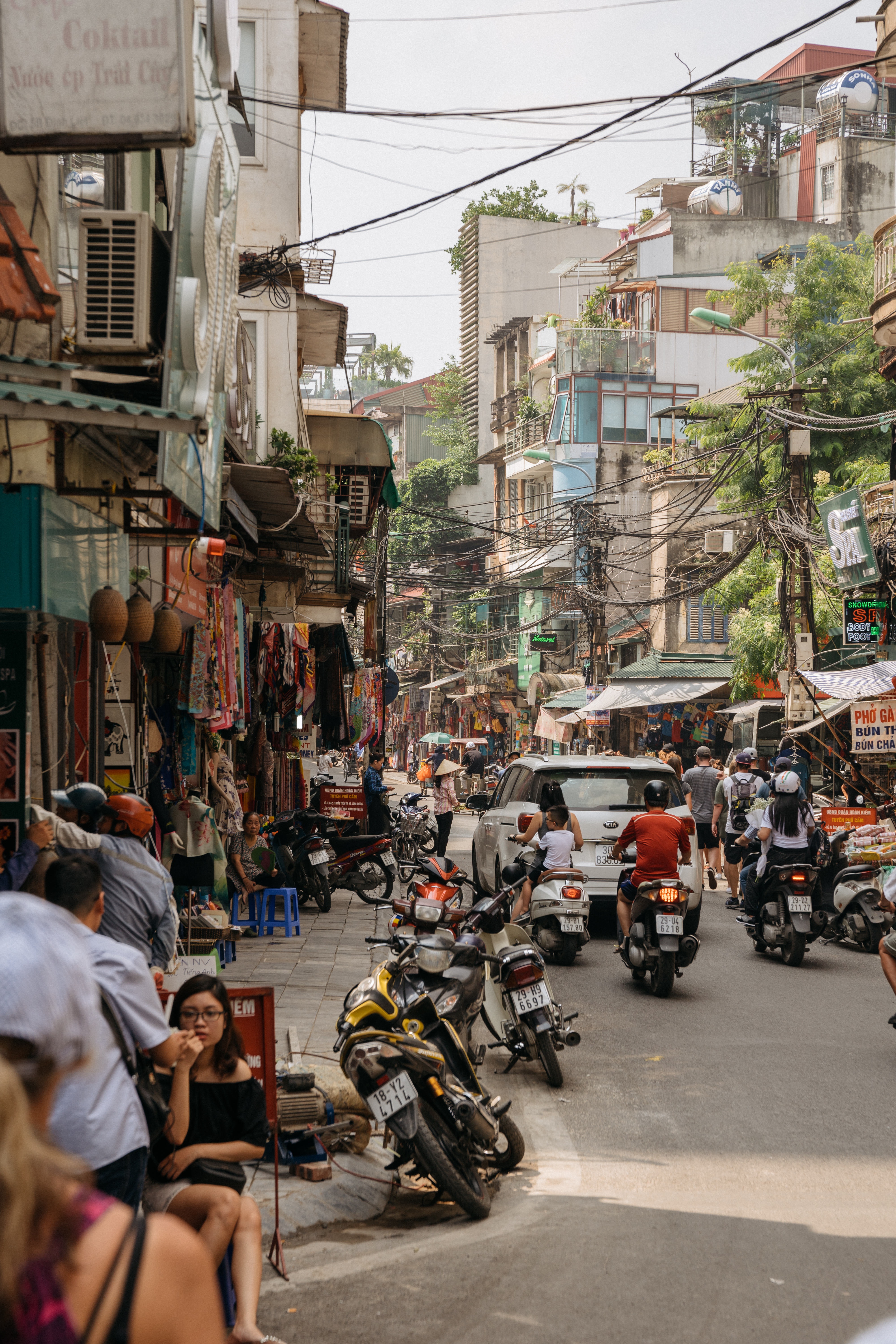 Busy Street Background