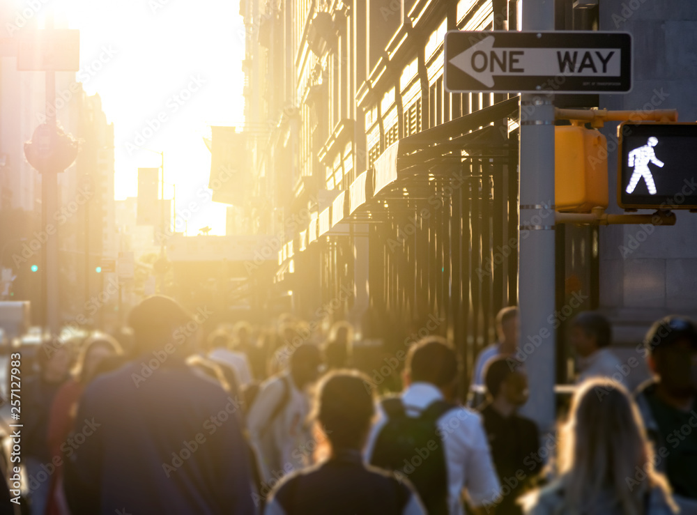 Busy Street Background