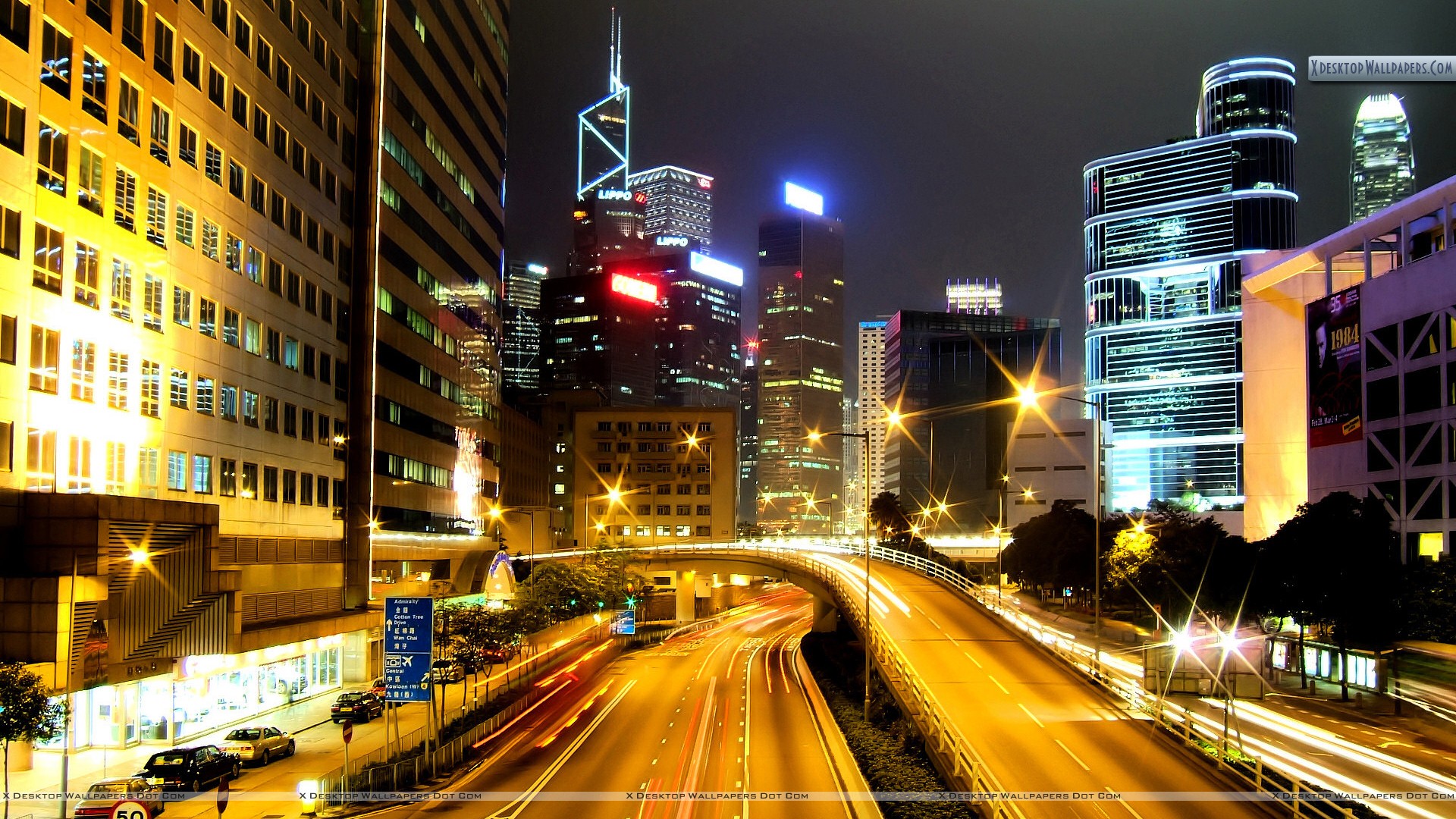 Busy Street Background