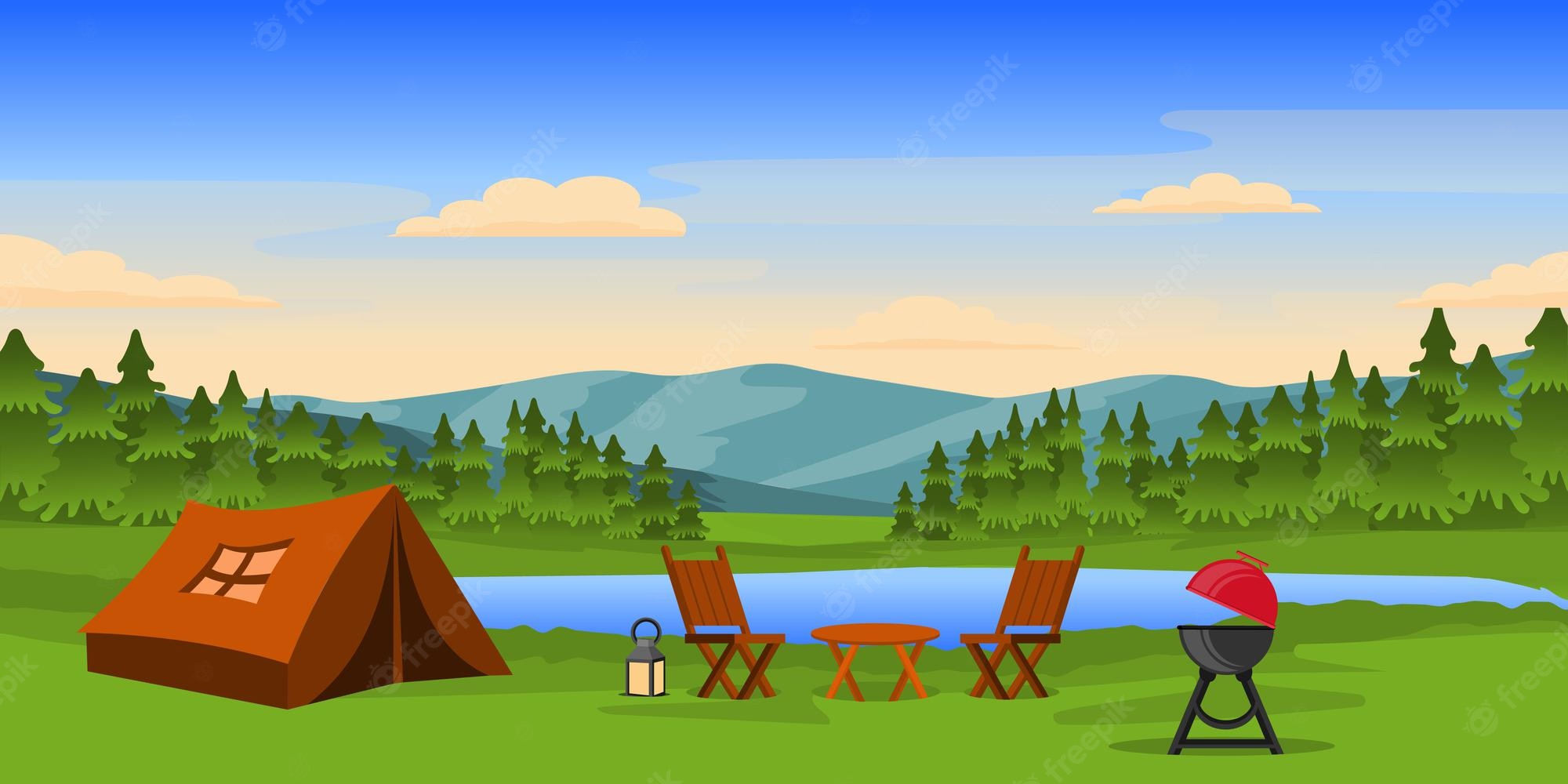 Camping Background