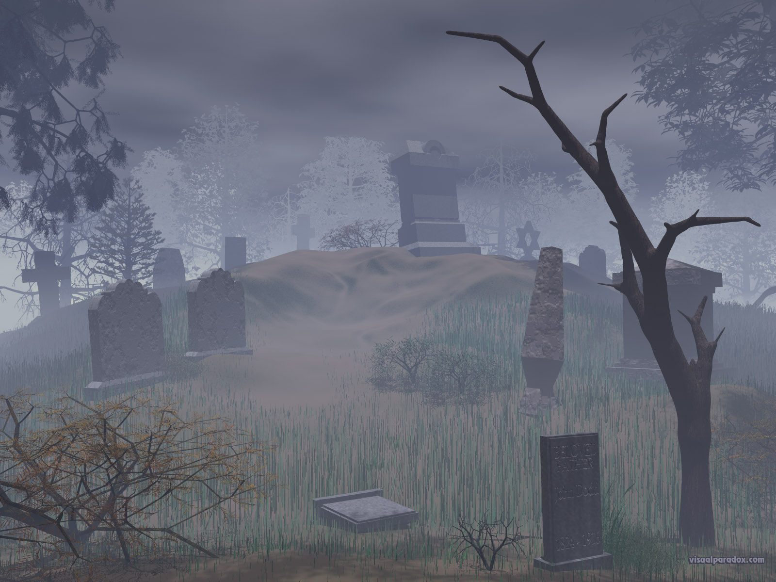 Cemetery Backgrounds