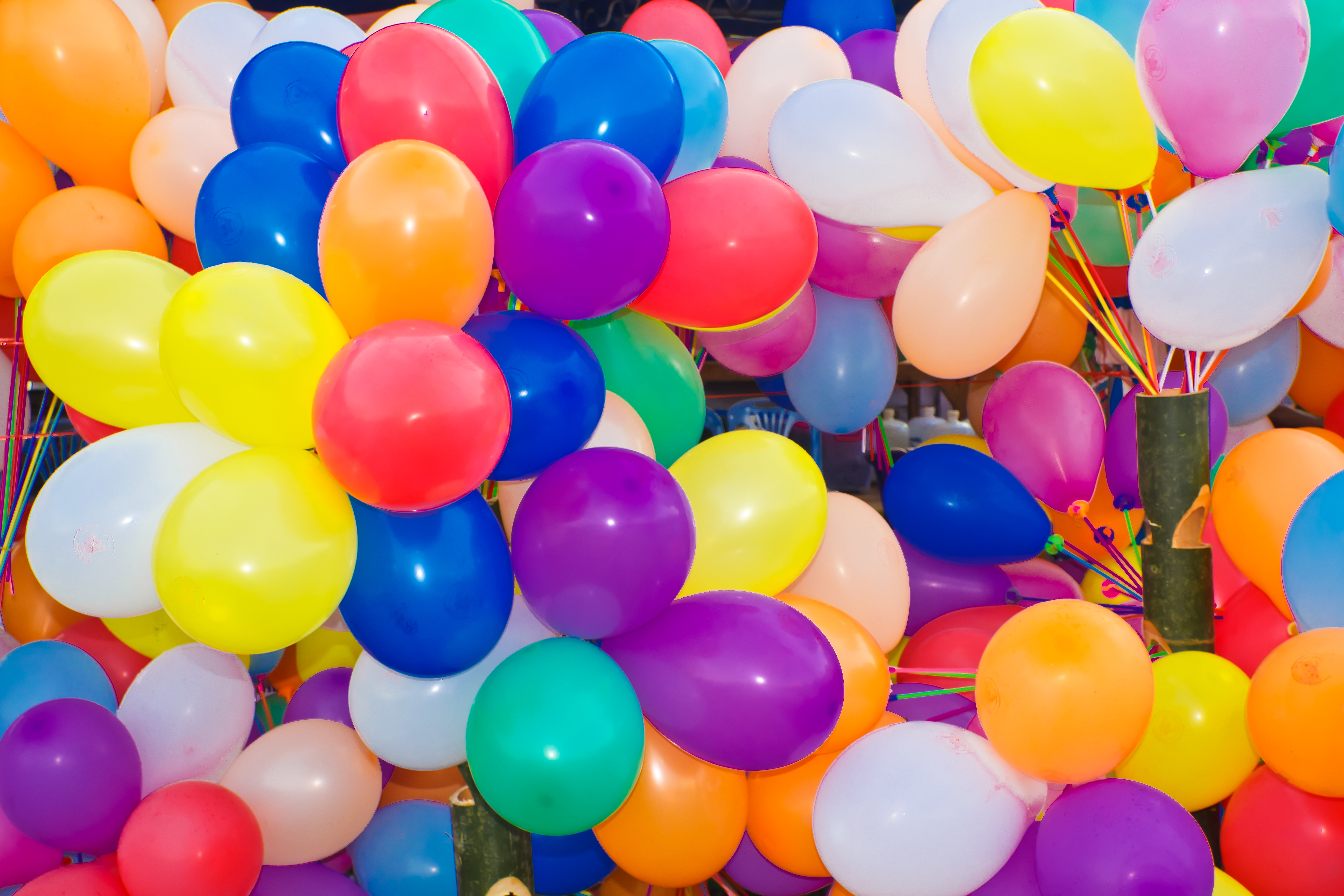 Colorful Balloons Background