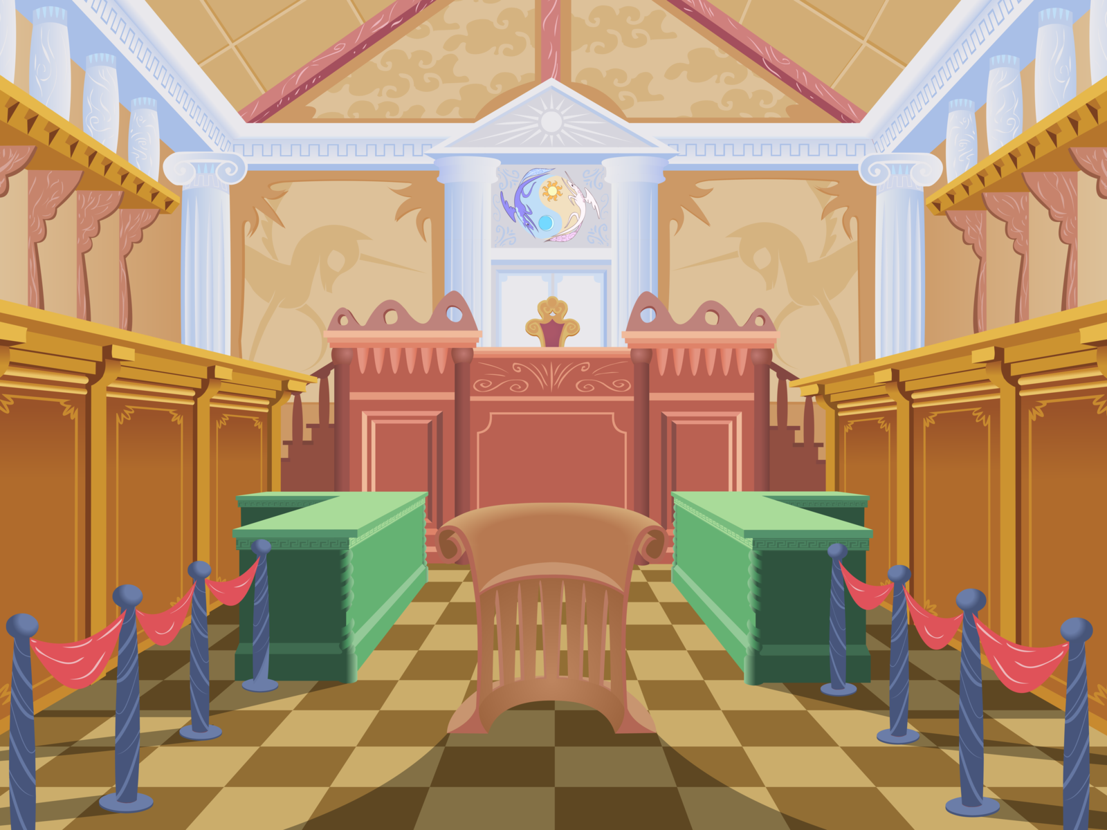 Courtroom Background