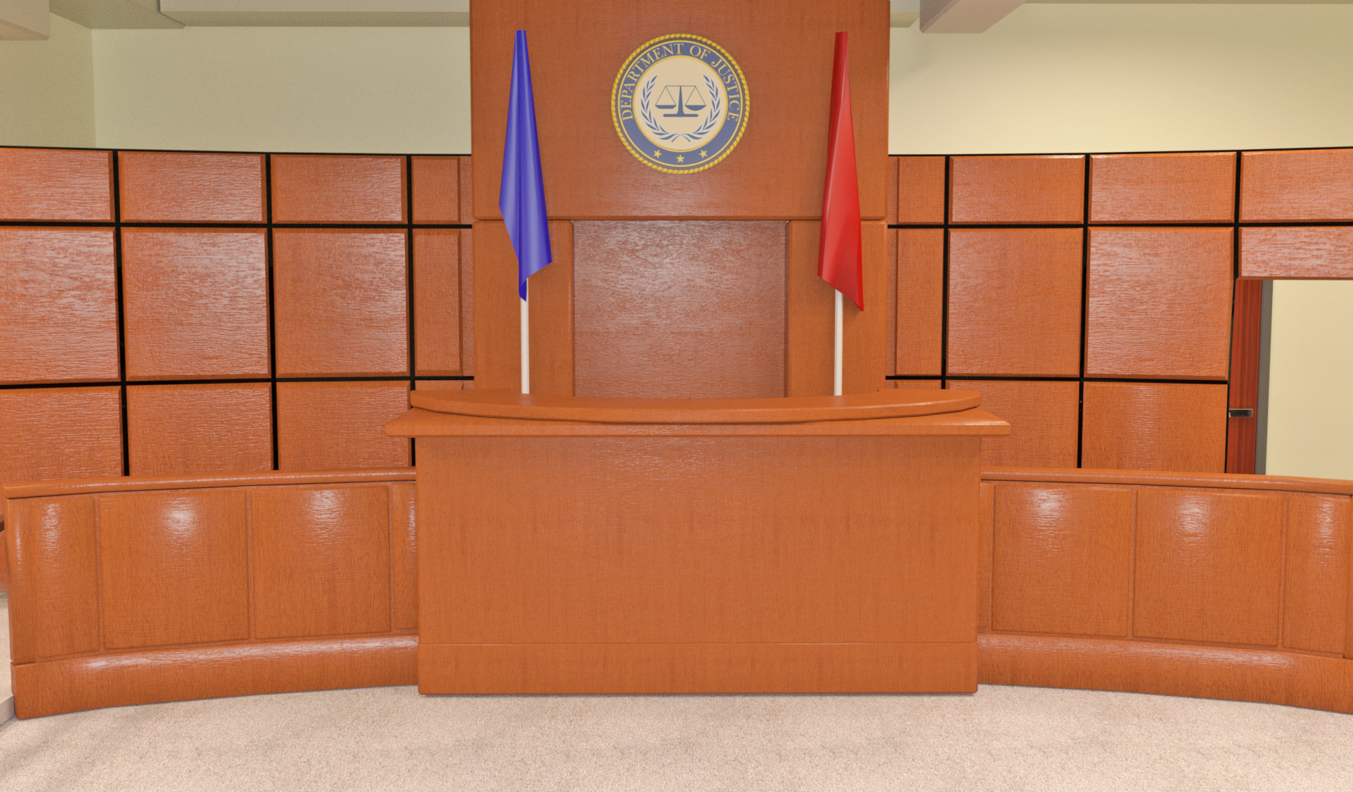 Courtroom Background