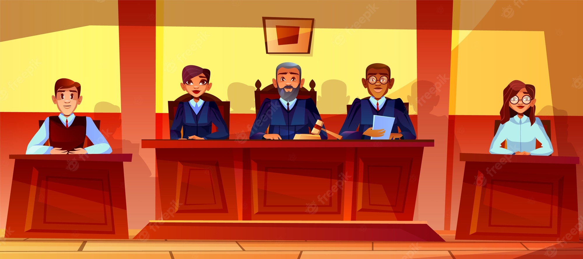 Courtroom Background