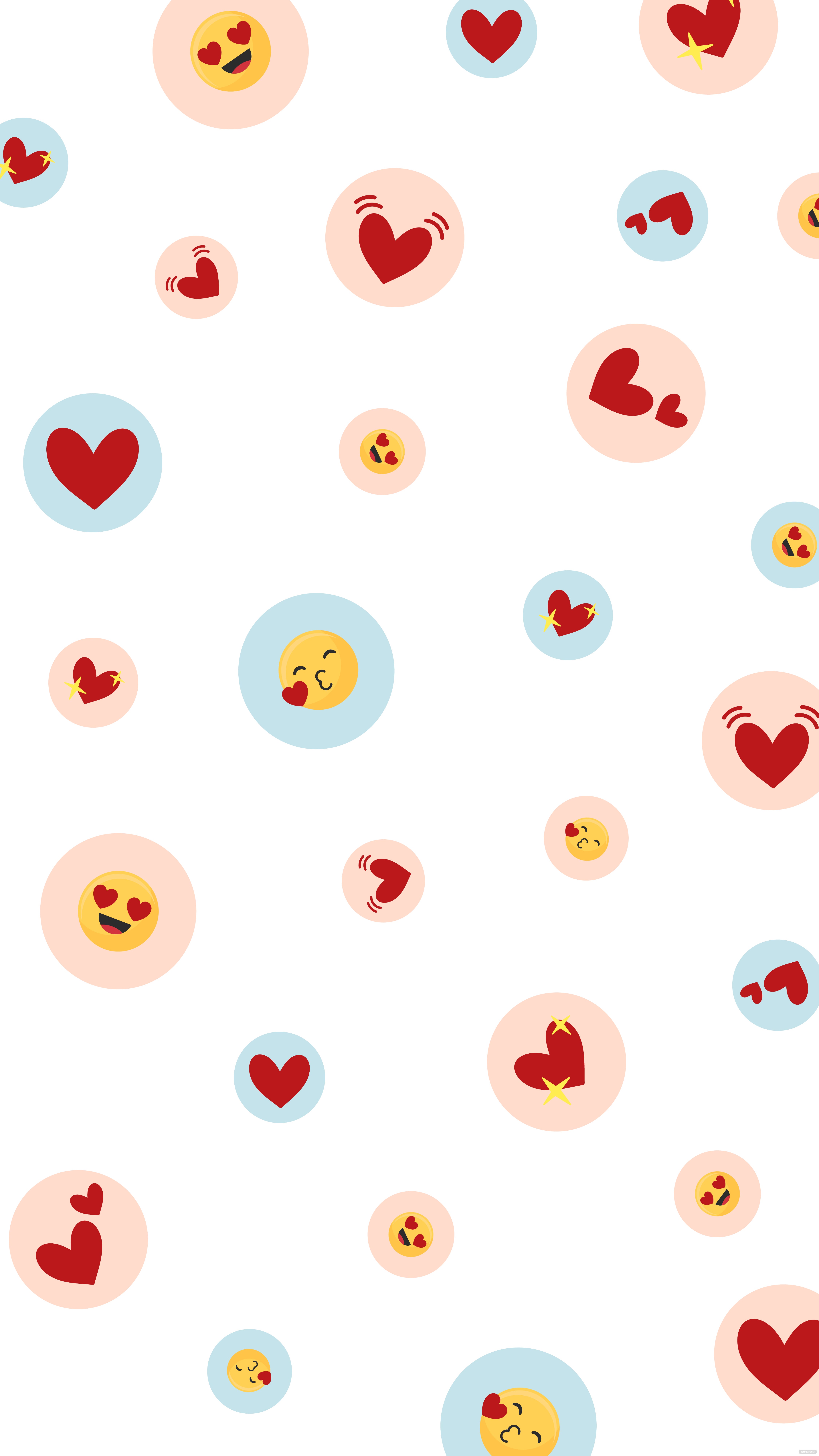 Cute Heart Background Tumblr