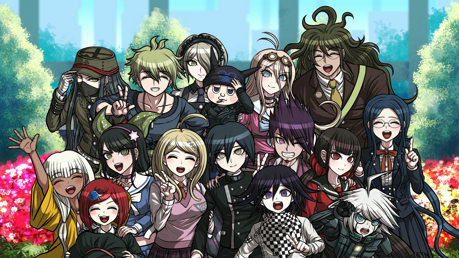 Danganronpa V3 Backgrounds