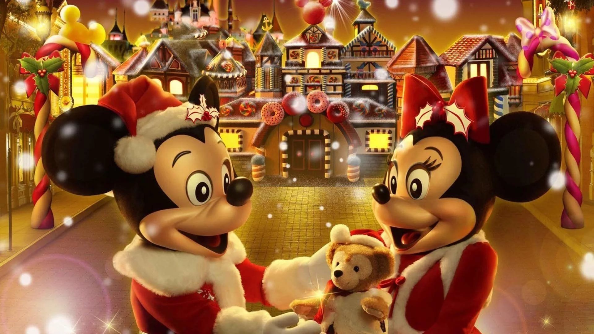 Disney Christmas Backgrounds Desktop